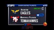 Marysville Pilchuck vs Arlington Boys Basketball District Playoff 