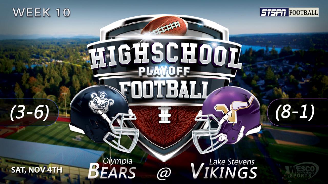 Olympia Bears at Lake Stevens Vikings Football